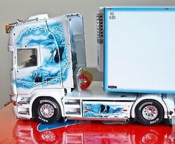 1:50 Irish Tekno truck J Davis Scania R topline - Beautiful Artwork -Cert of 175