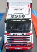 1:50 Irish Tekno truck SUREFREIGHT Scania 143m V8 450 + Curtainsider + Cert