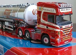 1:50 Irish Tekno truck Wilson McCurdy Scania R620 V8 Topline & Tanker & Cert