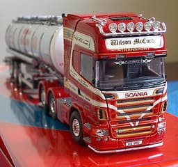 1:50 Irish Tekno truck Wilson McCurdy Scania R620 V8 Topline & Tanker & Cert