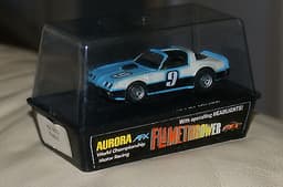 1/64 aurora afx flamethrower pontiac firebird 80s untested slot car