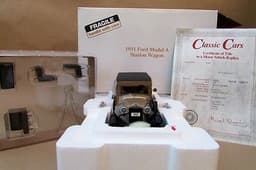 1931 FORD MODEL A STATION WAGON DANBURY MINT DIECAST 1:24 BOXED CERT