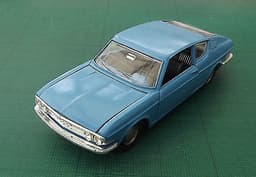 1970 AUDI 100S COUPE IN BLUE - MINT BOXED VINTAGE ISSUE BY MARKLIN
