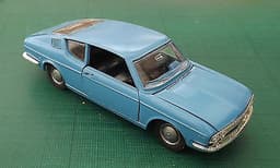 1970 AUDI 100S COUPE IN BLUE - MINT BOXED VINTAGE ISSUE BY MARKLIN
