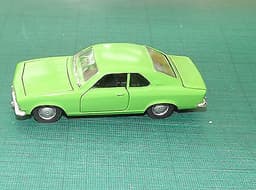 1970 OPEL MANTA COUPE IN LIME GREEN - MINT BOXED VINTAGE ISSUE BY MARKLIN