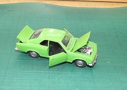 1970 OPEL MANTA COUPE IN LIME GREEN - MINT BOXED VINTAGE ISSUE BY MARKLIN