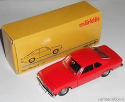 1970 OPEL MANTA COUPE IN RED - MINT BOXED VINTAGE ISSUE BY MARKLIN