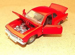 1970 OPEL MANTA COUPE IN RED - MINT BOXED VINTAGE ISSUE BY MARKLIN