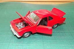 1970 OPEL MANTA COUPE IN RED - MINT BOXED VINTAGE ISSUE BY MARKLIN