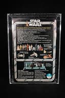 1977 Vintage Star Wars Chewbacca Figure AFA 75 Original 12 Back Green Crossbow