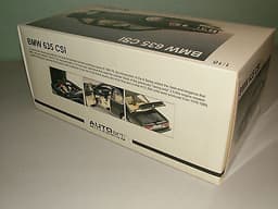 BMW 635 CSI by Auto Art in 1/18 Scale. Not minichamps.