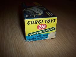 Corgi 261 007 James Bond Aston Martin DBS vintage 50 years old complete original