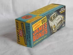 Corgi 261 Aston Martin Goldfinger DB5 boxed toy 1965