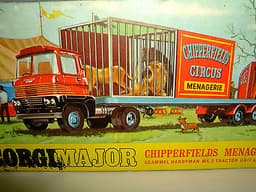 CORGI CHIPPERFIELDS Menagerie & Corgi Original Box, Corgi major 1139.