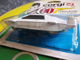 Corgi Junior 60 James Bond Lotus Esprit The Spy Who Loved Me Sealed