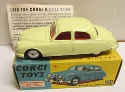 Corgi Toys, 208s Jaguar 2.4 litre Saloon