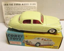 Corgi Toys, 208s Jaguar 2.4 litre Saloon