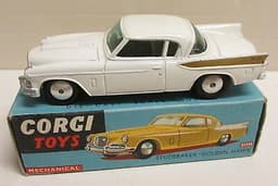 Corgi Toys, 211M, Studebaker Golden Hawk rare