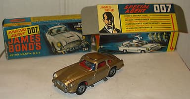 Corgi Toys No. 261 James Bond Aston Martin DB5 with complete instructions,etc!