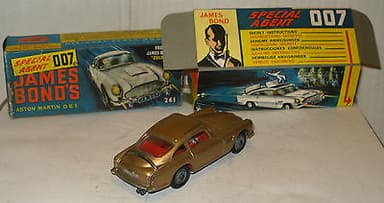 Corgi Toys No. 261 James Bond Aston Martin DB5 with complete instructions,etc!