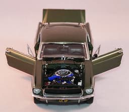 Danbury Mint 1:24 1968 Ford Mustang GT- "Bullitt" Ex. Condition - No Reserve