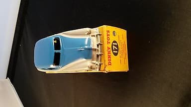 Dinky 171 Hudson Commodore Sedan - light grey lower body, mid blue upper 1958-59