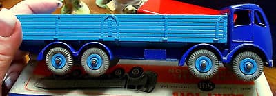 Dinky 501 Foden Diesel 8 Wheel Wagon in Original Box Very Scarce Colour