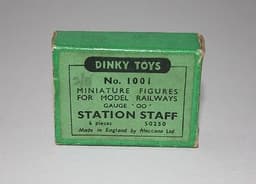 DINKY HORNBY DUBLO STATION FIGURES No 1001 (x6)