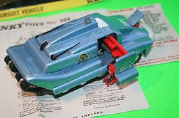 Dinky Toys 104 Captain Scarlet Spectrum Pursuit Vehicle Near Mint + & Boxed.