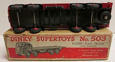 Dinky Toys, 503 Foden Flat Truck with Tailboard