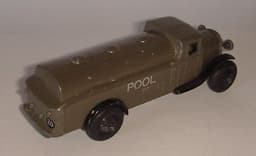 Dinky Toys GB lot of 2 25 series Tankers POOL & PETROL good condition, RARE!!