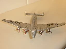 DINKY TOYS. JUNKERS JU90 AIR LINER. 62N. PRE-WAR. ORIGINAL