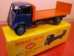DINKY TOYS No.433:GUY FLAT TRUCK WITH TAILBOARD: MINT BOXED:MECCANO MODEL: 1950s