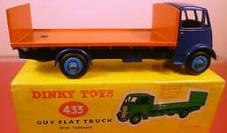 DINKY TOYS No.433:GUY FLAT TRUCK WITH TAILBOARD: MINT BOXED:MECCANO MODEL: 1950s