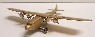 Dinky Toys, pre-war 60a Imperial Airways Liner, restored