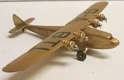 Dinky Toys, pre-war 60a Imperial Airways Liner, restored