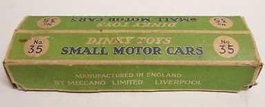 Dinky Toys, pre-war Gift Set 35 Small Motor Cars