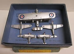 Dinky Toys, pre-war Gift Set 61 R.A.F. Aeroplanes