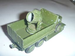 DINKY TOYS VINTAGE ARMY MILITARY PRE WAR SIX WHEELED SEARCHLIGHT LORRY