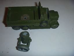 DINKY TOYS VINTAGE ARMY MILITARY PRE WAR SIX WHEELED SEARCHLIGHT LORRY