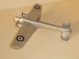 DINKY TOYS. WHITLEY BOMBER. 60V. PRE-WAR. ORIGINAL