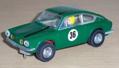 Exin Scalextric Fiat Abarth 850TC Ref C 42 Made in Spain