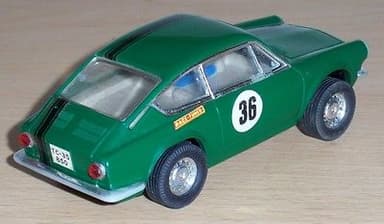 Exin Scalextric Fiat Abarth 850TC Ref C 42 Made in Spain