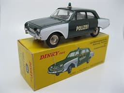 French Dinky 551 Ford Taunus Police Car RARE near mint original vintage boxed