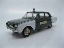 French Dinky 551 Ford Taunus Police Car RARE near mint original vintage boxed