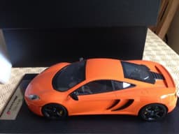 Frontiart Mclaren Mp12-4C Resin 1/18 Model Orange Not Diecast Or Autoart