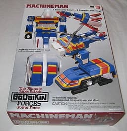 HTF MIB DX Changeman Machineman Change Robo Godaikin Sentai Bandai Popy GC-27