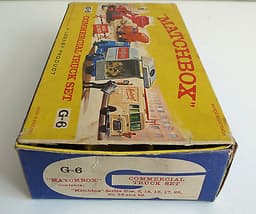 Lesney Matchbox G-6 Commercial Truck Gift Set
