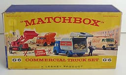 Lesney Matchbox G-6 Commercial Truck Gift Set