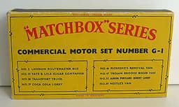 Lesney Matchbox Series G-1b Commercial Vehicle Gift Set